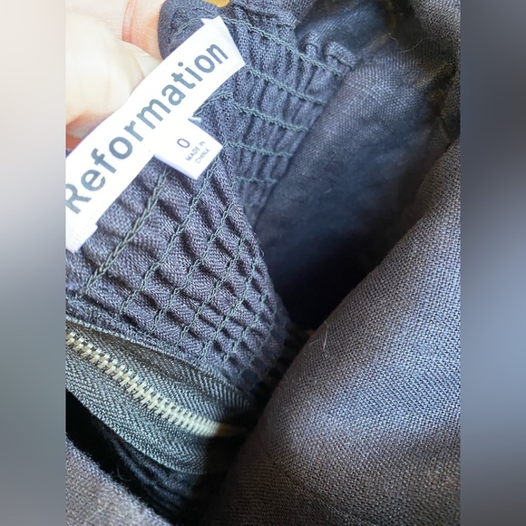 Reformation Denver puff sleeve dress size 0 - Picture 6 of 7